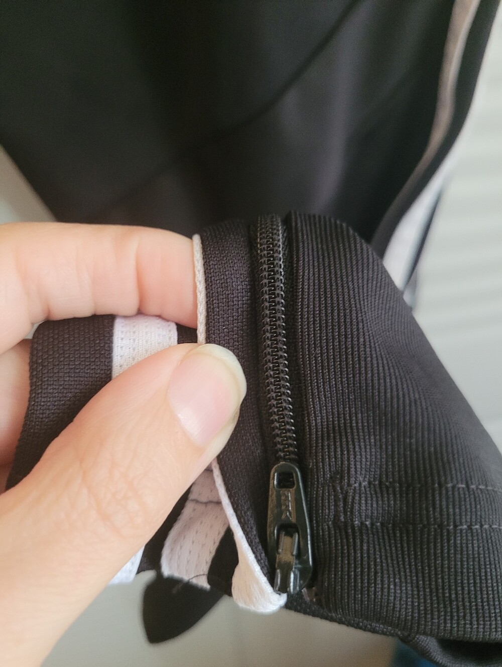 adidas Black Joggers with White Side Stripes - Picture 3 of 9